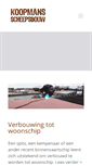 Mobile Screenshot of koopmansijzerwerk.nl